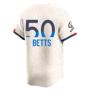Men's Limited Cream Mookie Betts Los Angeles Dodgers 2024 City Connect Jersey