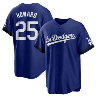 Men's Replica Royal Frank Howard Los Angeles Dodgers 2021 City Connect Jersey
