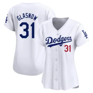 Women's Limited White Tyler Glasnow Los Angeles Dodgers Home Jersey