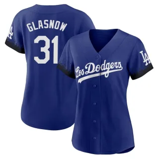 Women's Replica Royal Tyler Glasnow Los Angeles Dodgers 2021 City Connect Jersey