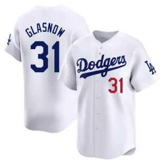 Youth Limited White Tyler Glasnow Los Angeles Dodgers Home Jersey