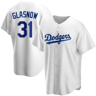 Youth Replica White Tyler Glasnow Los Angeles Dodgers Home Jersey